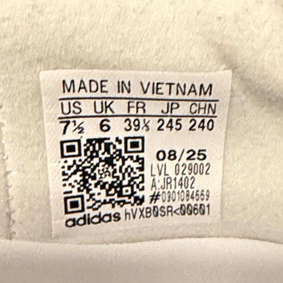 adidas Samba Mary Jane Sneakers in White, Black and Gum NWOB - Picture 2 of 10